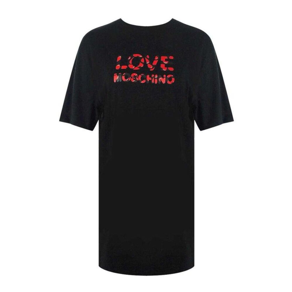 Love Moschino Womens/Ladies Bubble Cotton T-Shirt / Black